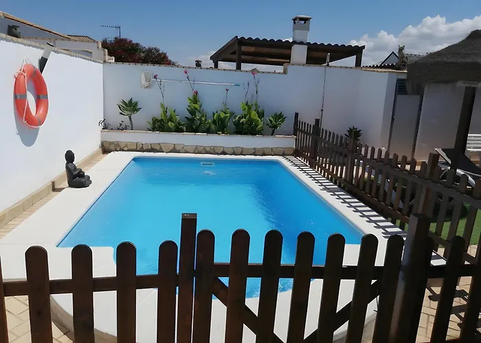 Lägenhet Casa Con Piscina Privada Solo Familias Pareja Flor 1 Conil De La Frontera